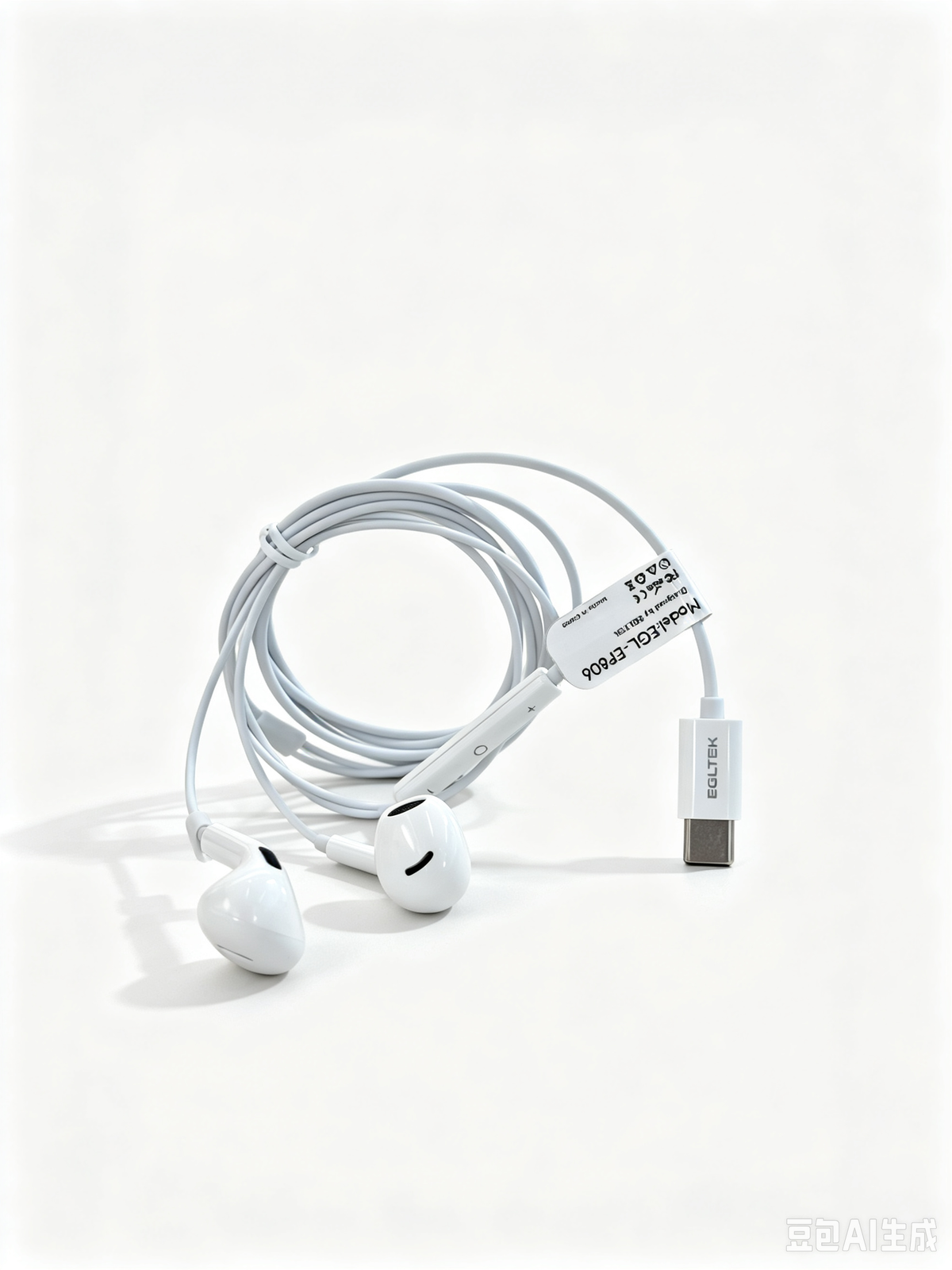 Type-C Wired Earphones with Microphone – In-Ear USB-C Earbuds