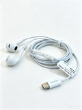 Type-C Wired Earphones with Microphone – In-Ear USB-C Earbuds