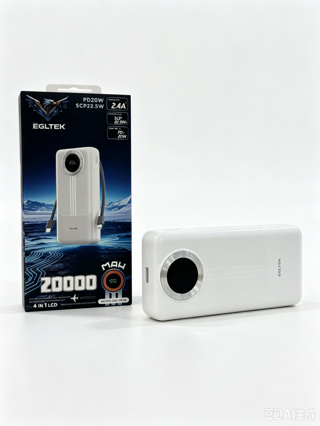 20000mAh Power Bank 20W PD Fast Charging – Portable Power Bank