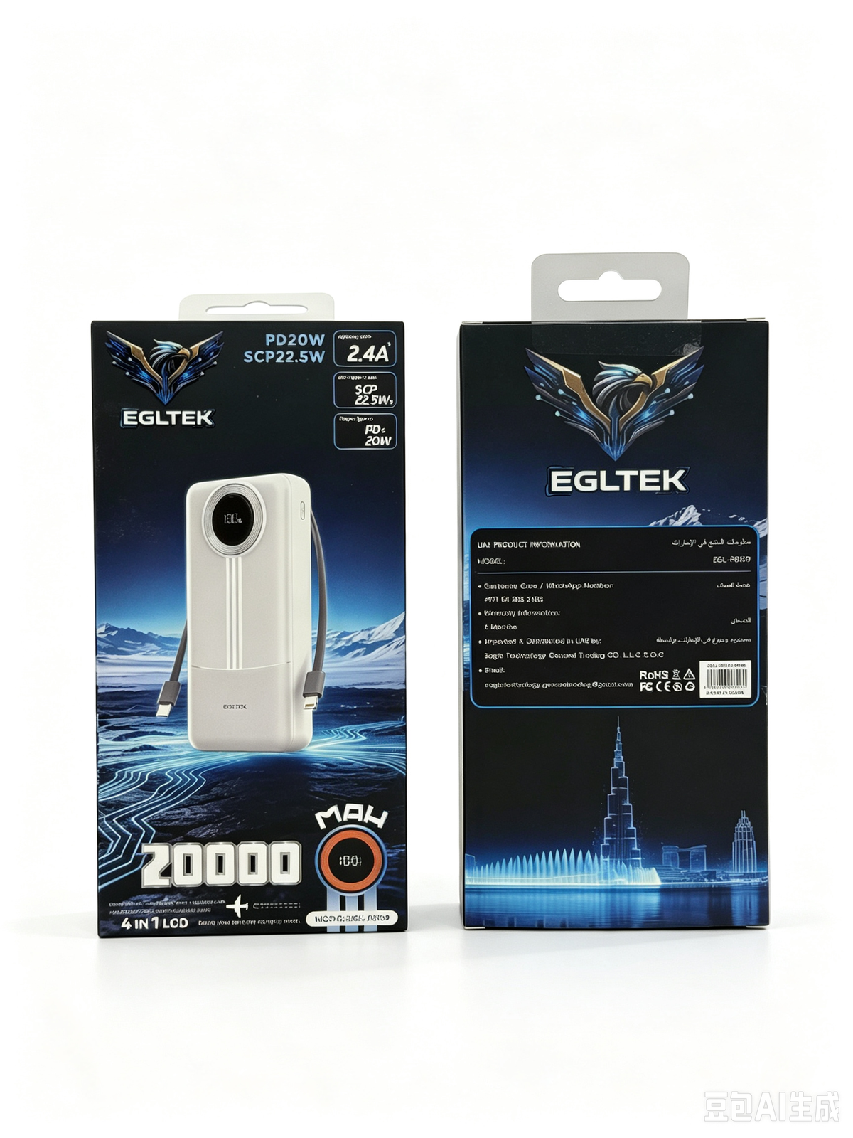 20000mAh Power Bank 20W PD Fast Charging – Portable Power Bank