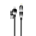 4-in-1 Multi Charging Cable 100W Fast Charge – USB to Type-C, Lightning & Micro USB